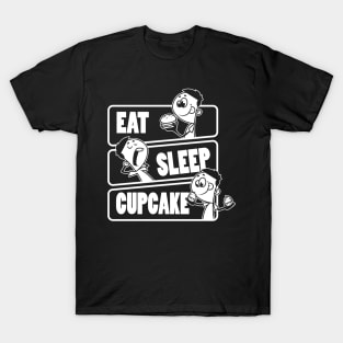 Eat Sleep Cupcake Repeat - Cupcakes lover design T-Shirt